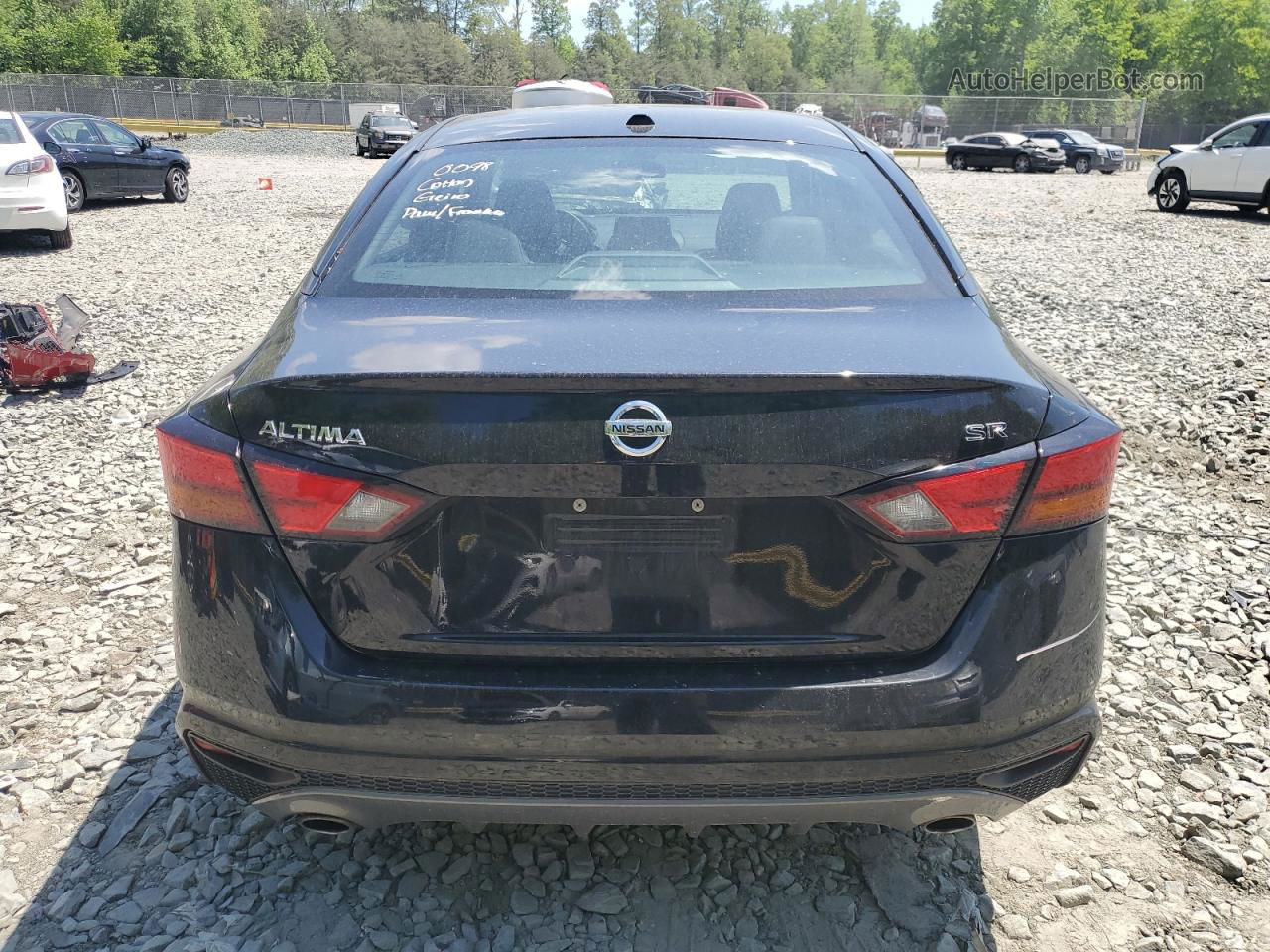 2021 Nissan Altima Sr Black vin: 1N4BL4CV3MN340448