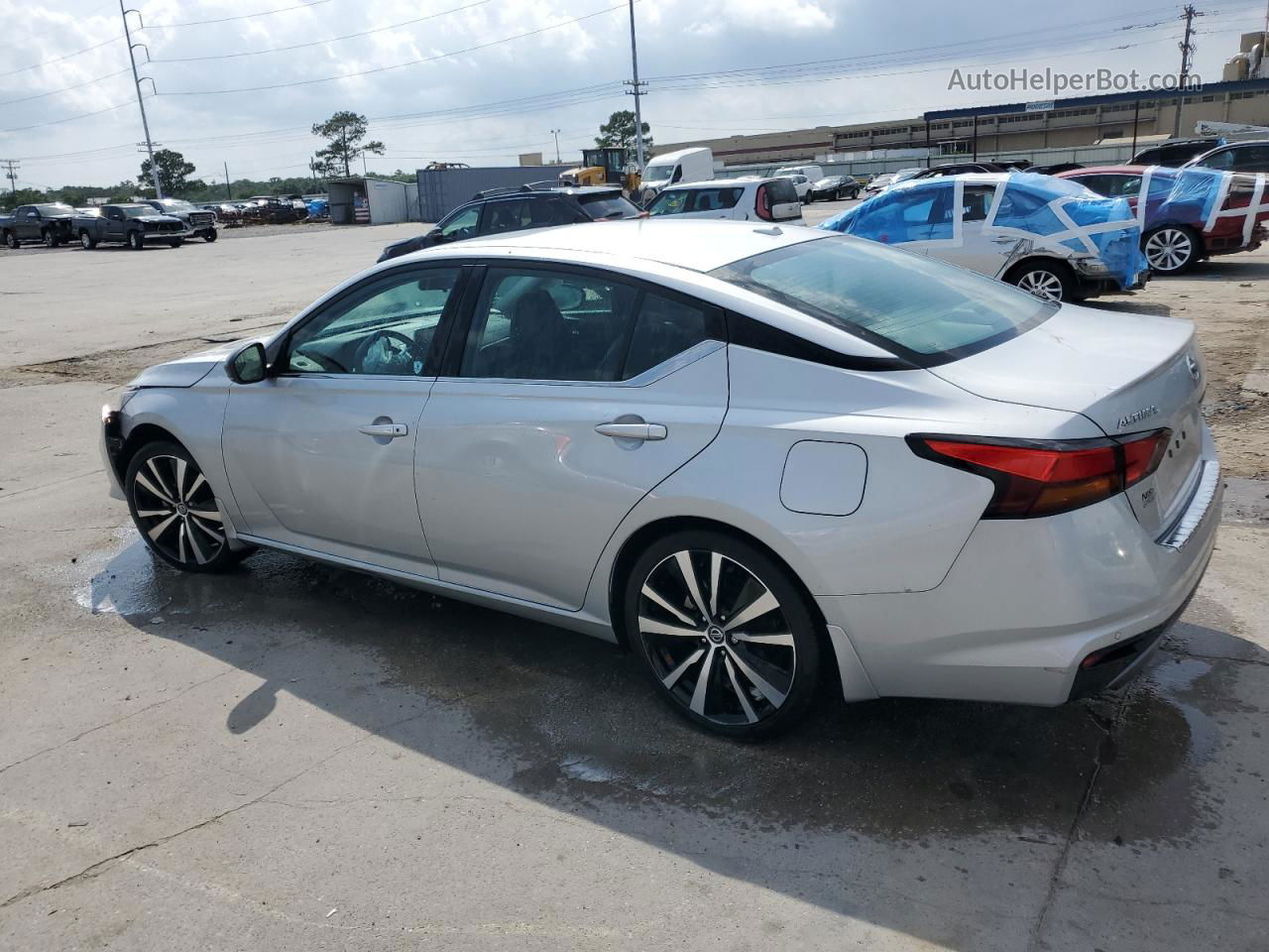 2021 Nissan Altima Sr Silver vin: 1N4BL4CV3MN344936