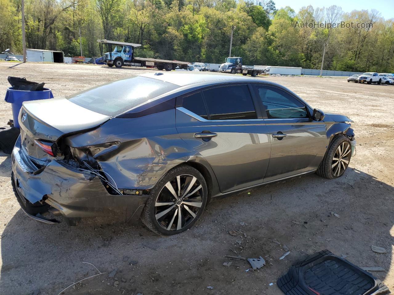 2021 Nissan Altima Sr Charcoal vin: 1N4BL4CV3MN355824