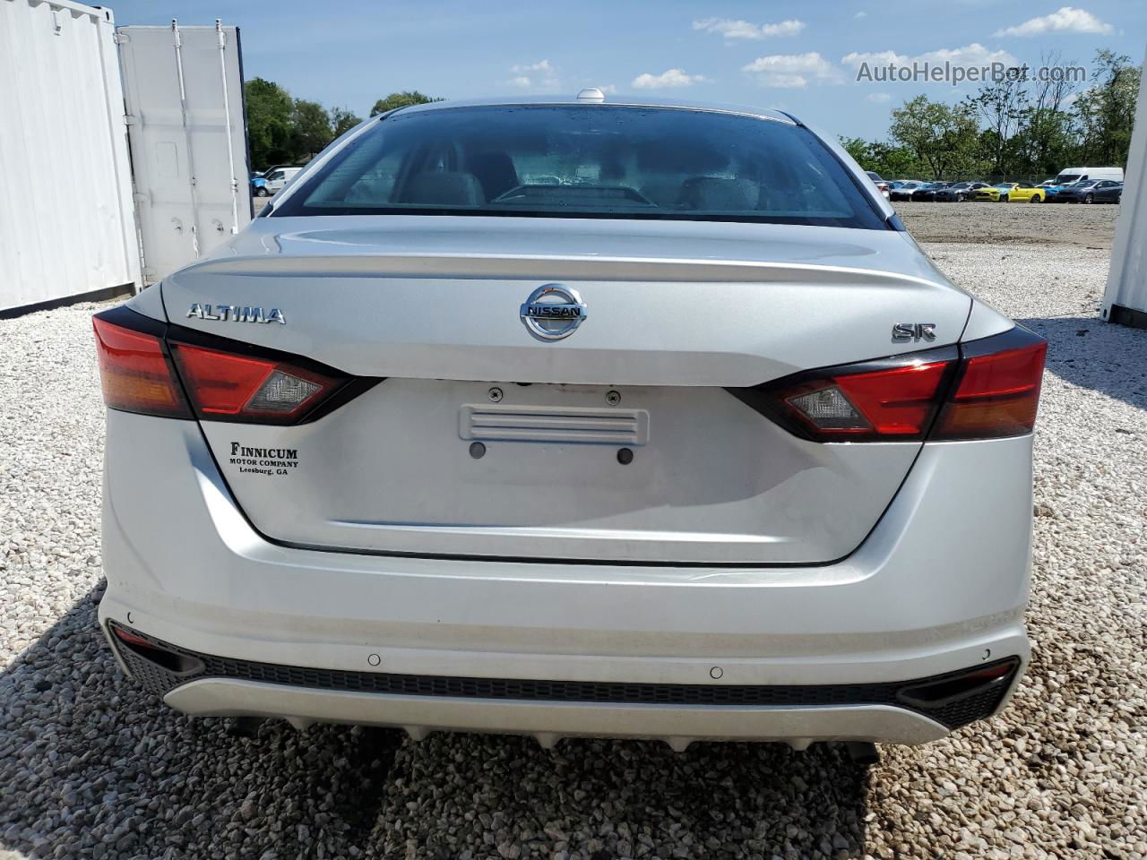 2021 Nissan Altima Sr Silver vin: 1N4BL4CV3MN363387