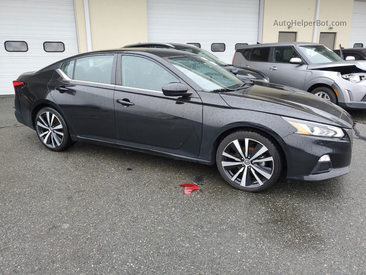 2021 Nissan Altima Sr Black vin: 1N4BL4CV3MN364443