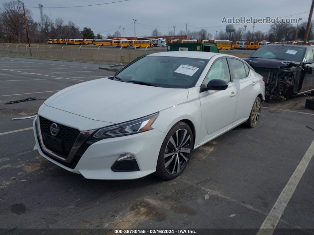 2021 Nissan Altima Sr Fwd White vin: 1N4BL4CV3MN376558