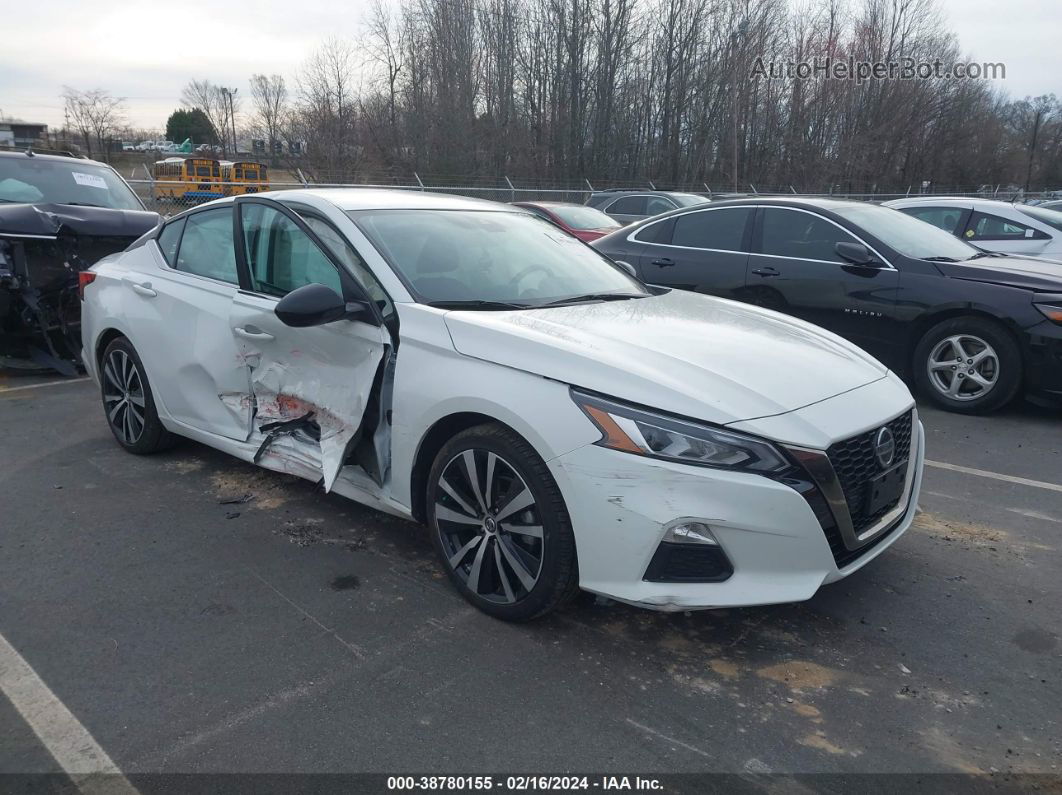 2021 Nissan Altima Sr Fwd White vin: 1N4BL4CV3MN376558