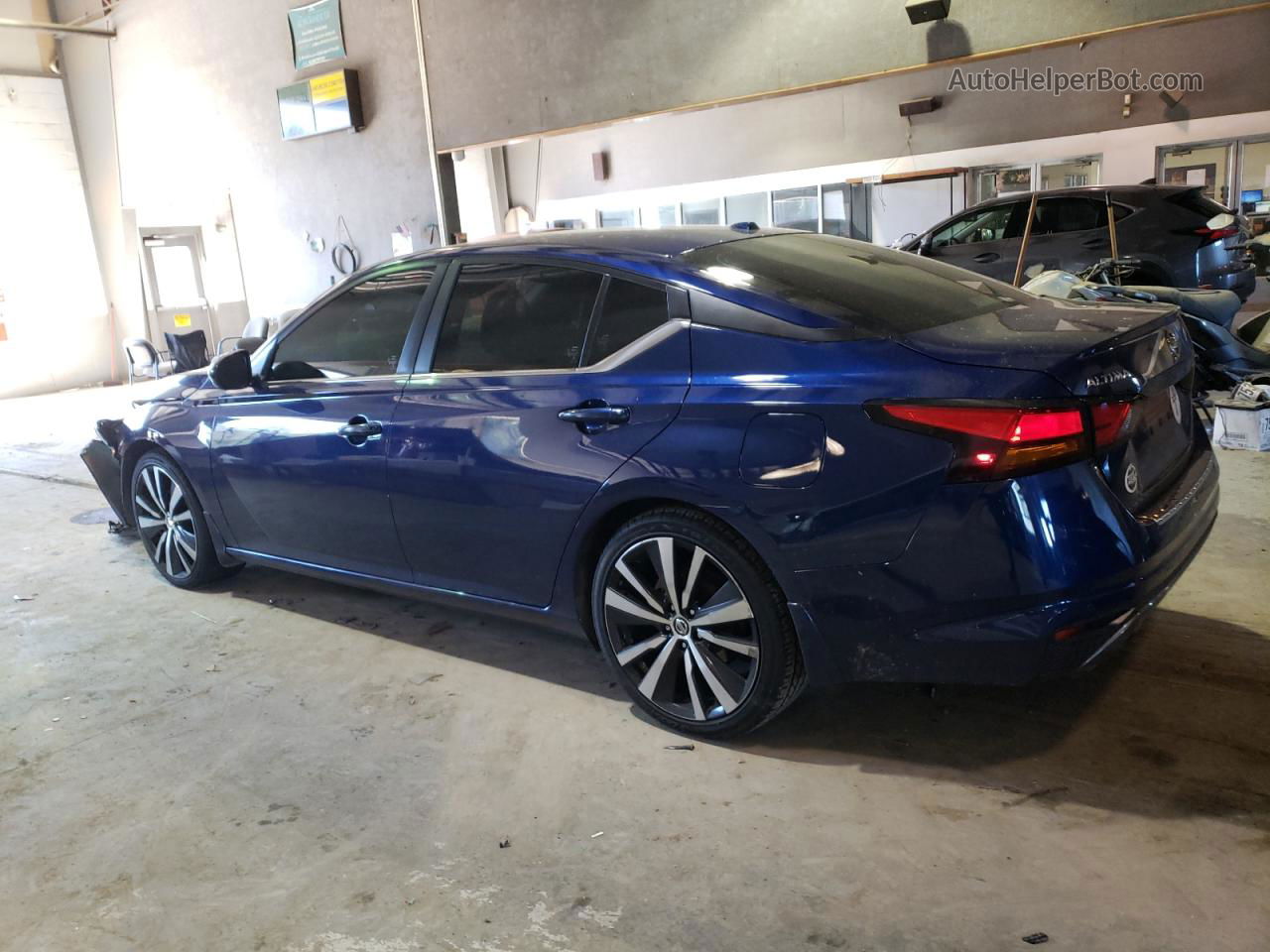 2021 Nissan Altima Sr Blue vin: 1N4BL4CV3MN379380