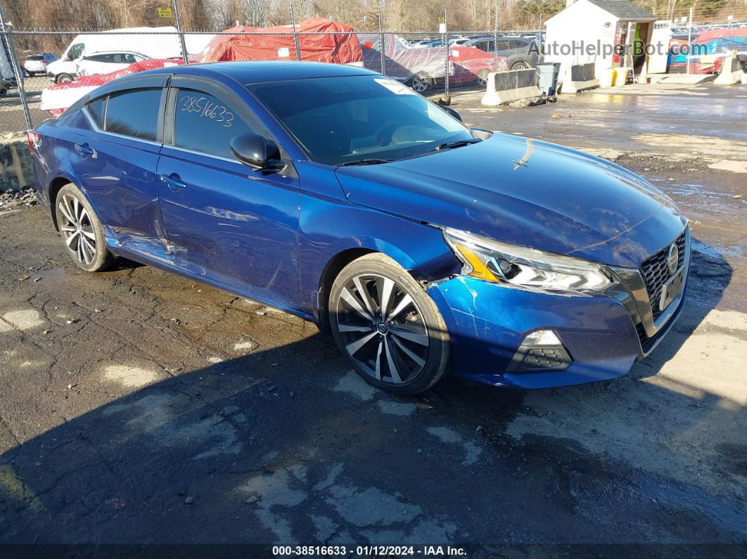 2019 Nissan Altima 2.5 Sr Blue vin: 1N4BL4CV4KC136413