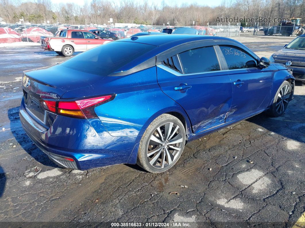 2019 Nissan Altima 2.5 Sr Blue vin: 1N4BL4CV4KC136413