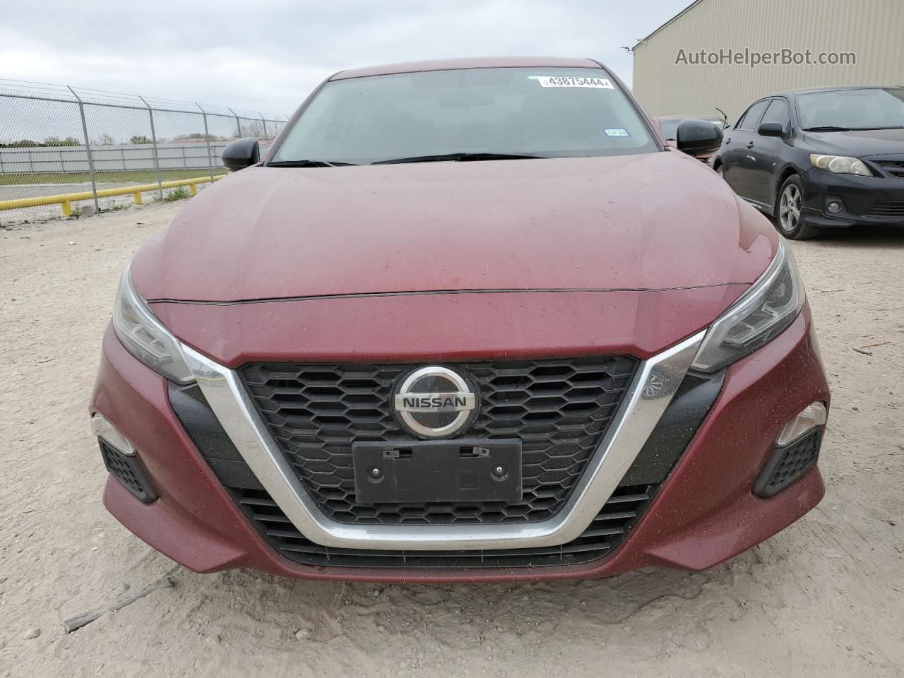 2019 Nissan Altima Sr Burgundy vin: 1N4BL4CV4KC223065