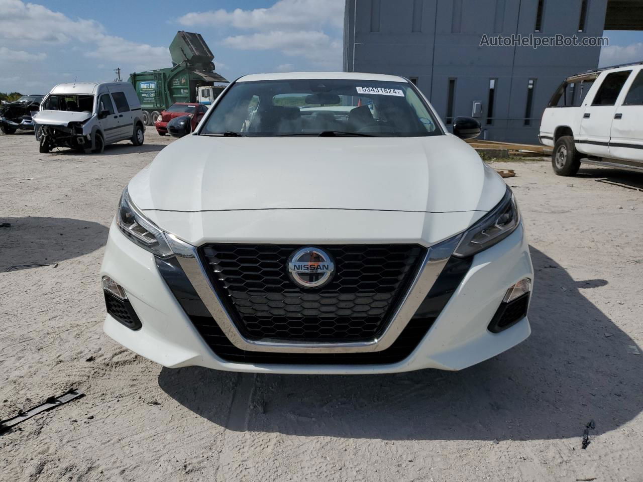 2020 Nissan Altima Sr White vin: 1N4BL4CV4LC133755