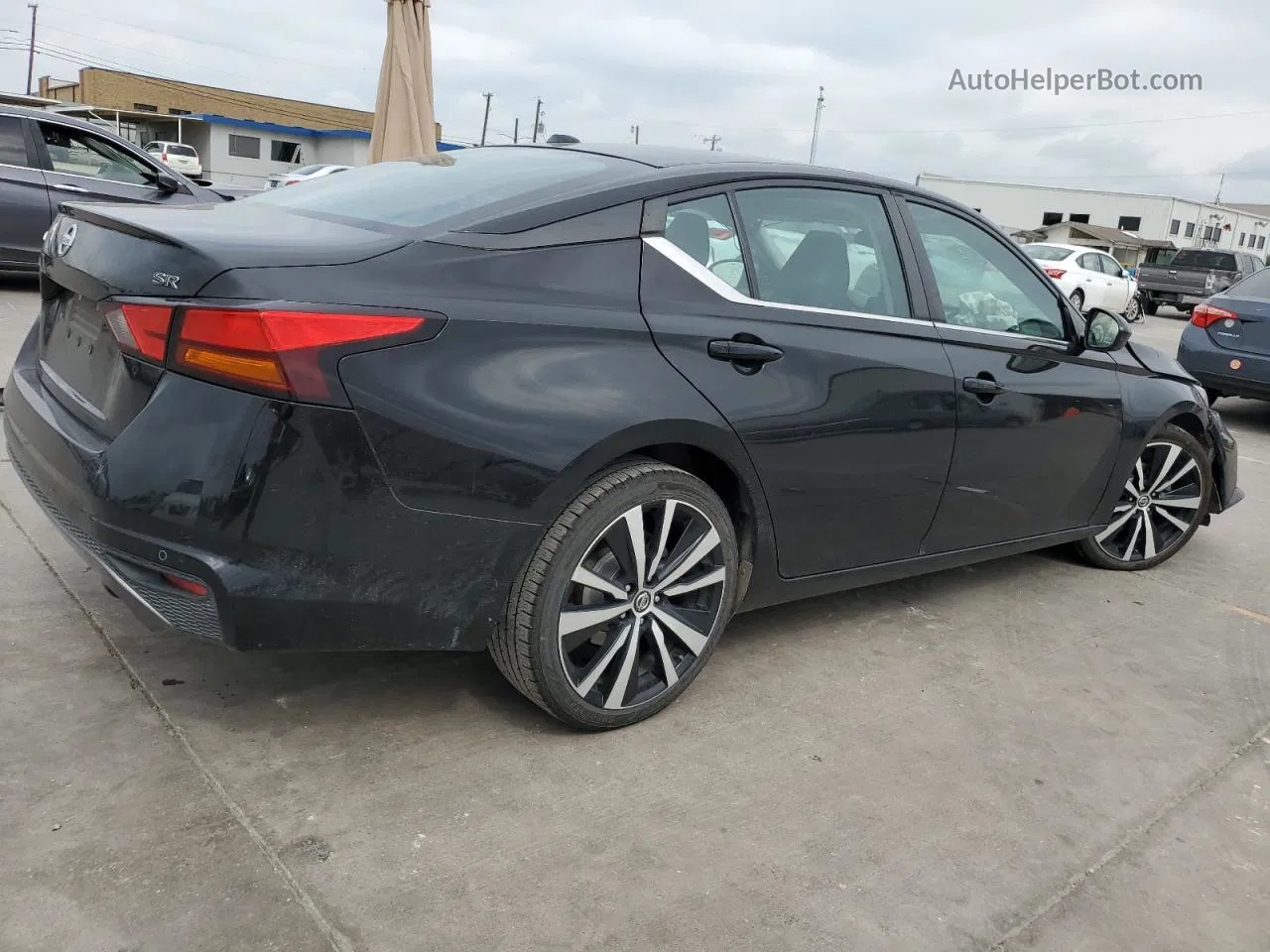 2020 Nissan Altima Sr Черный vin: 1N4BL4CV4LC208860