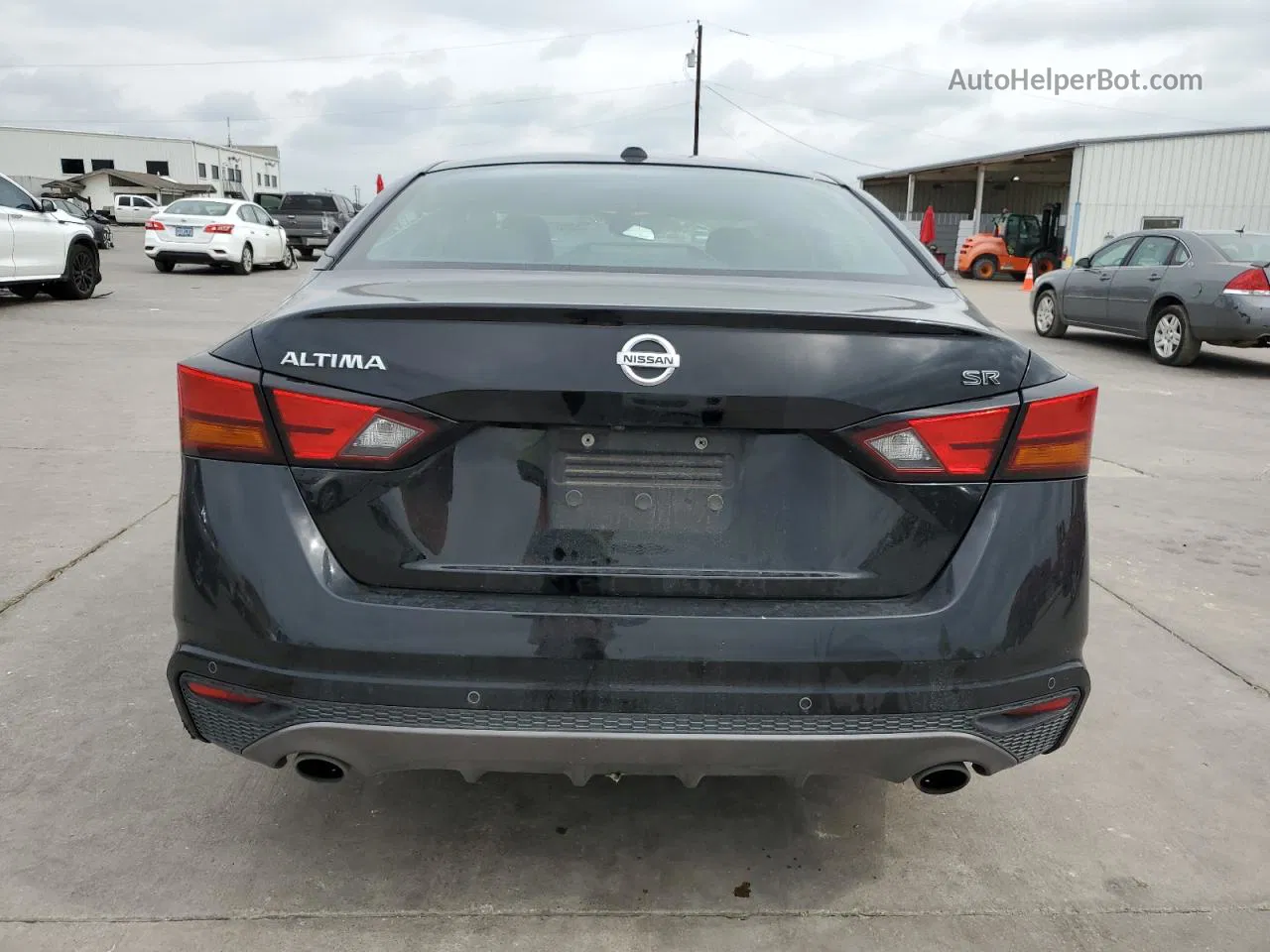 2020 Nissan Altima Sr Черный vin: 1N4BL4CV4LC208860