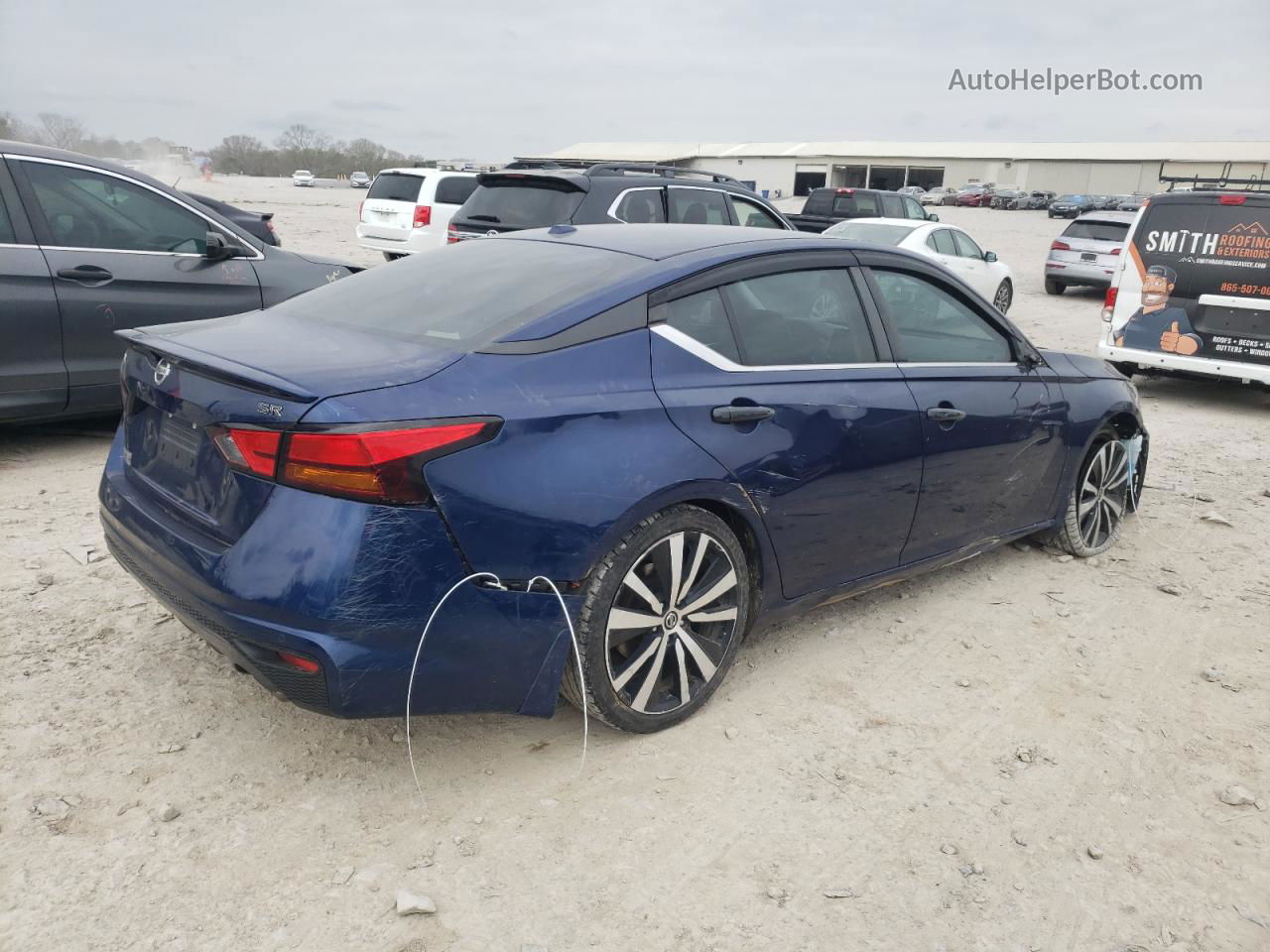 2020 Nissan Altima Sr Blue vin: 1N4BL4CV4LC237968