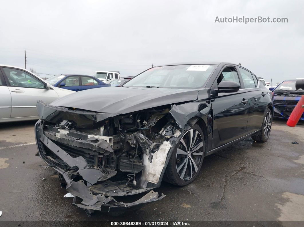 2021 Nissan Altima Sr Fwd Black vin: 1N4BL4CV4MN405257