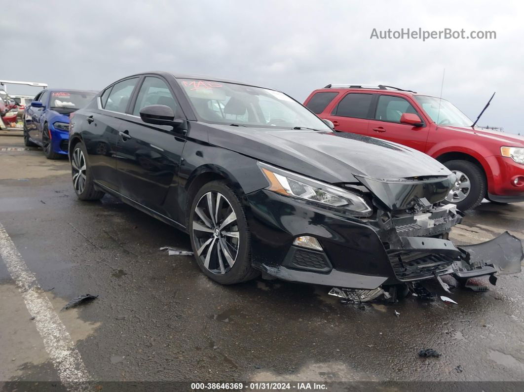 2021 Nissan Altima Sr Fwd Black vin: 1N4BL4CV4MN405257