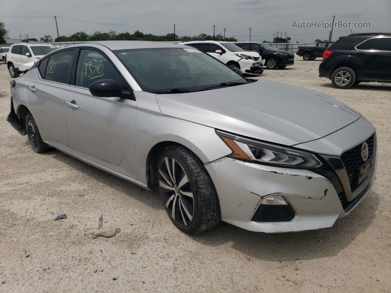 2019 Nissan Altima Sr Серебряный vin: 1N4BL4CV5KC196992