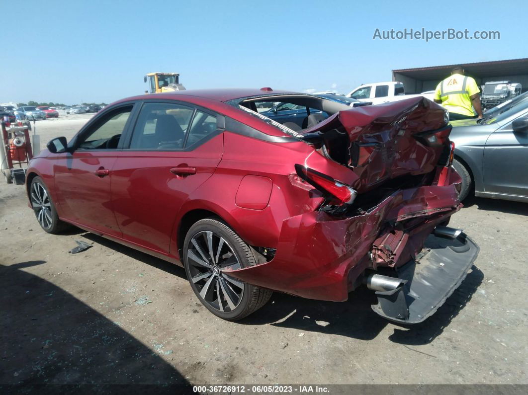 2019 Nissan Altima 2.5 Sr Maroon vin: 1N4BL4CV5KC227917