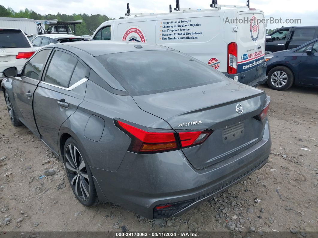 2020 Nissan Altima Sr Fwd Серый vin: 1N4BL4CV5LC227885