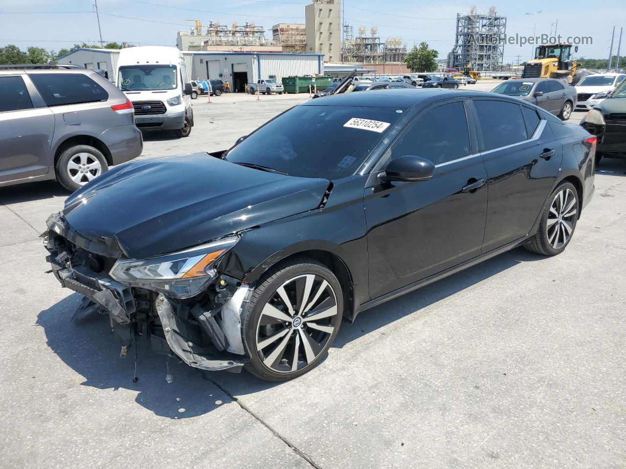 2021 Nissan Altima Sr Black vin: 1N4BL4CV5MN314191