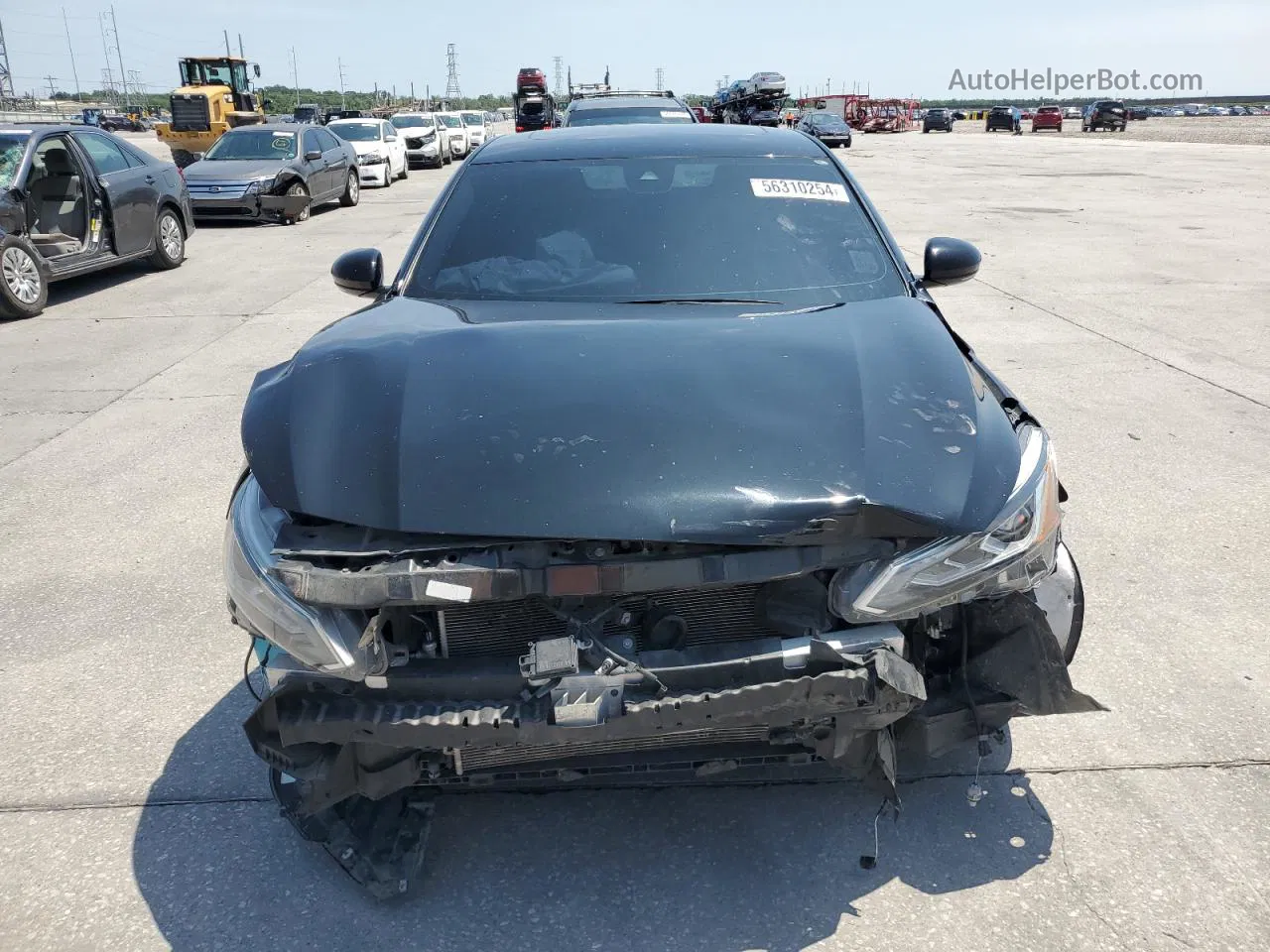 2021 Nissan Altima Sr Black vin: 1N4BL4CV5MN314191