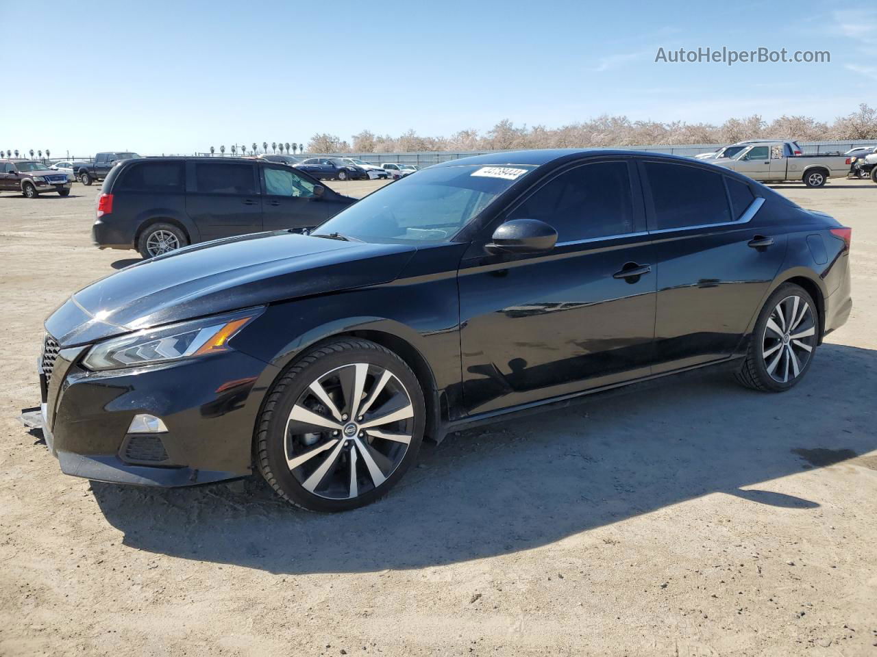 2021 Nissan Altima Sr Black vin: 1N4BL4CV5MN329984