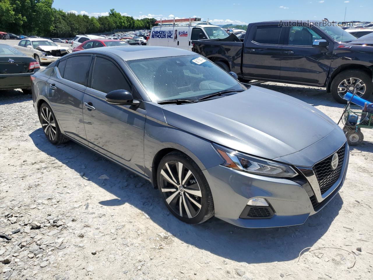 2021 Nissan Altima Sr Silver vin: 1N4BL4CV5MN395645