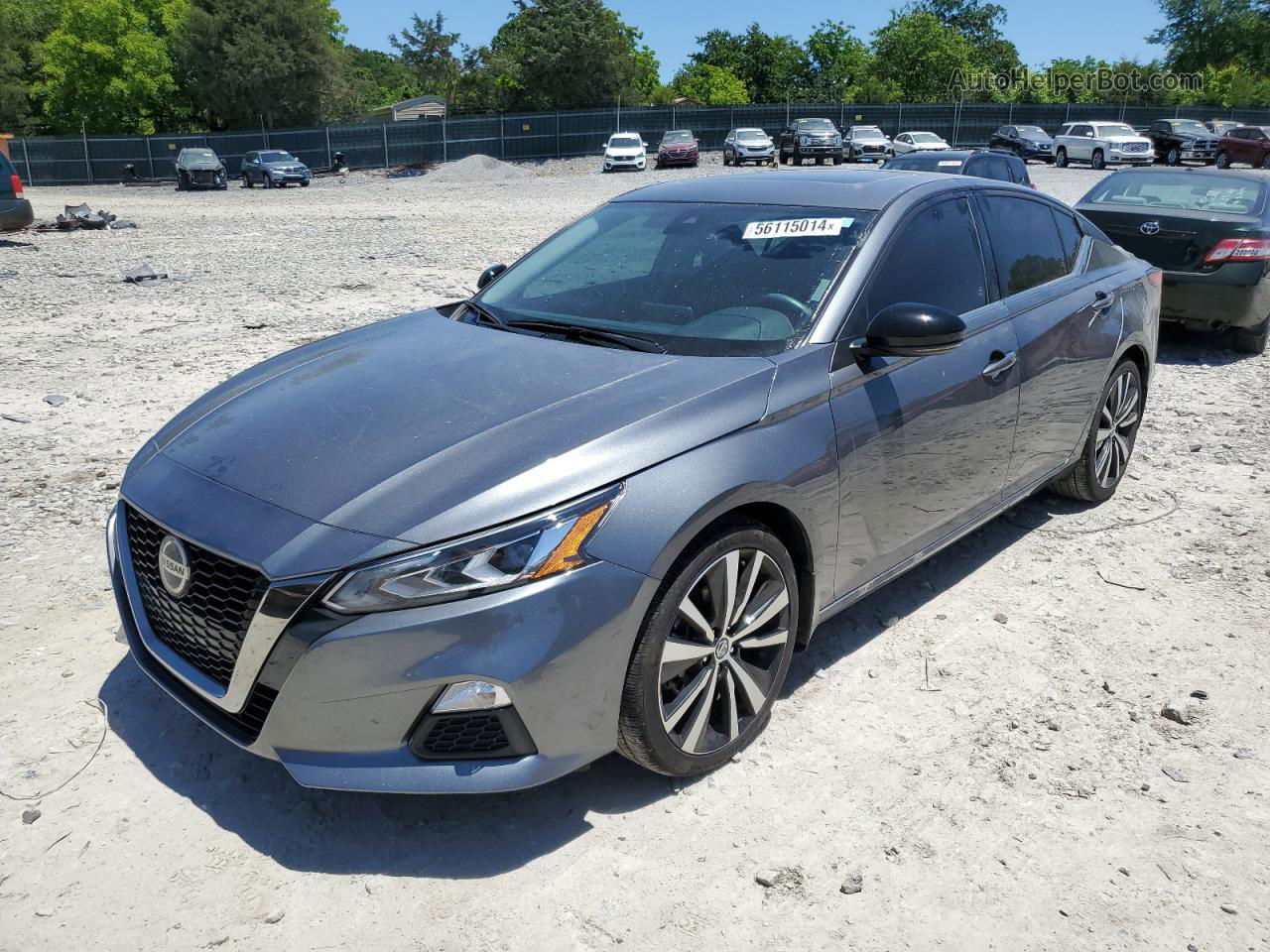 2021 Nissan Altima Sr Silver vin: 1N4BL4CV5MN395645