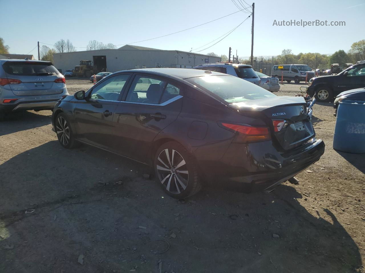 2021 Nissan Altima Sr Black vin: 1N4BL4CV5MN405252