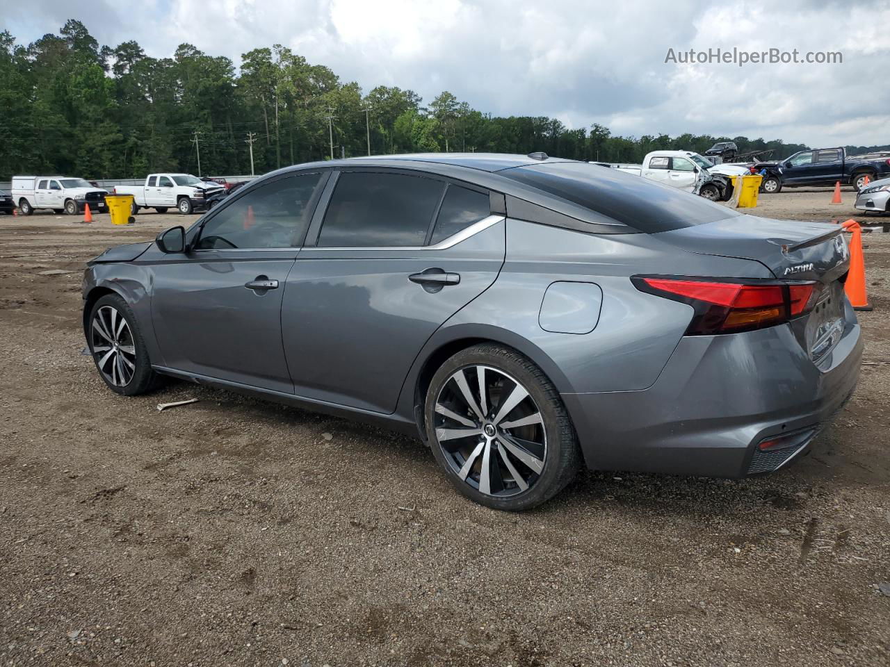 2019 Nissan Altima Sr Серый vin: 1N4BL4CV6KC113439