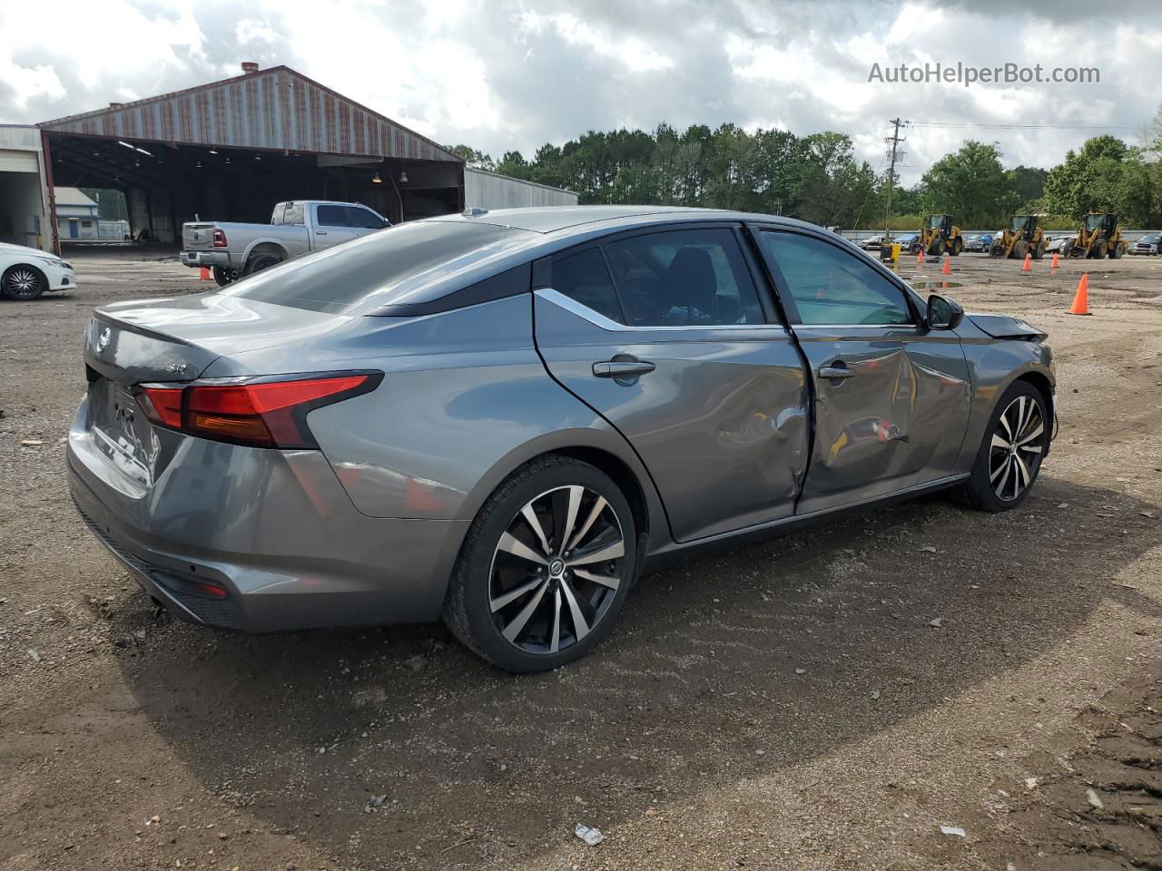 2019 Nissan Altima Sr Серый vin: 1N4BL4CV6KC113439