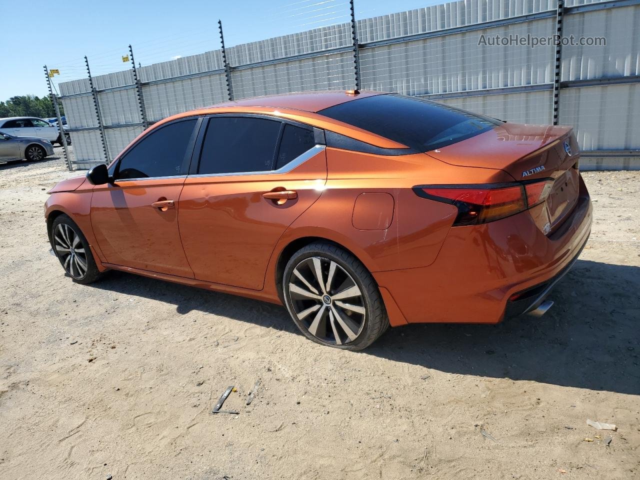 2019 Nissan Altima Sr Orange vin: 1N4BL4CV6KC157201