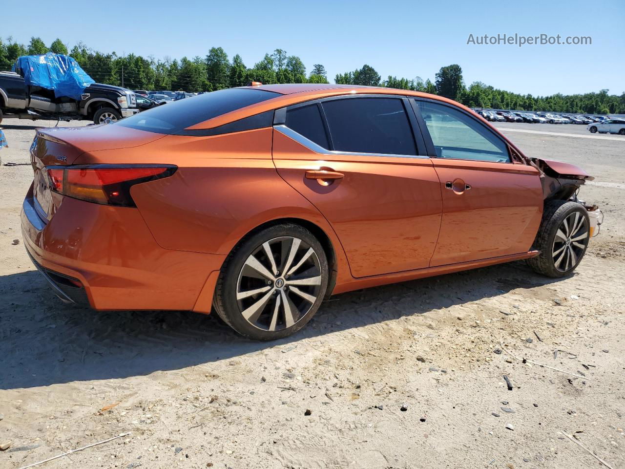 2019 Nissan Altima Sr Оранжевый vin: 1N4BL4CV6KC157201