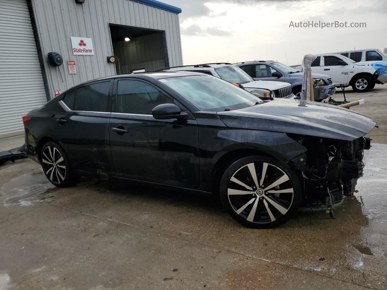 2019 Nissan Altima Sr Черный vin: 1N4BL4CV6KC165184