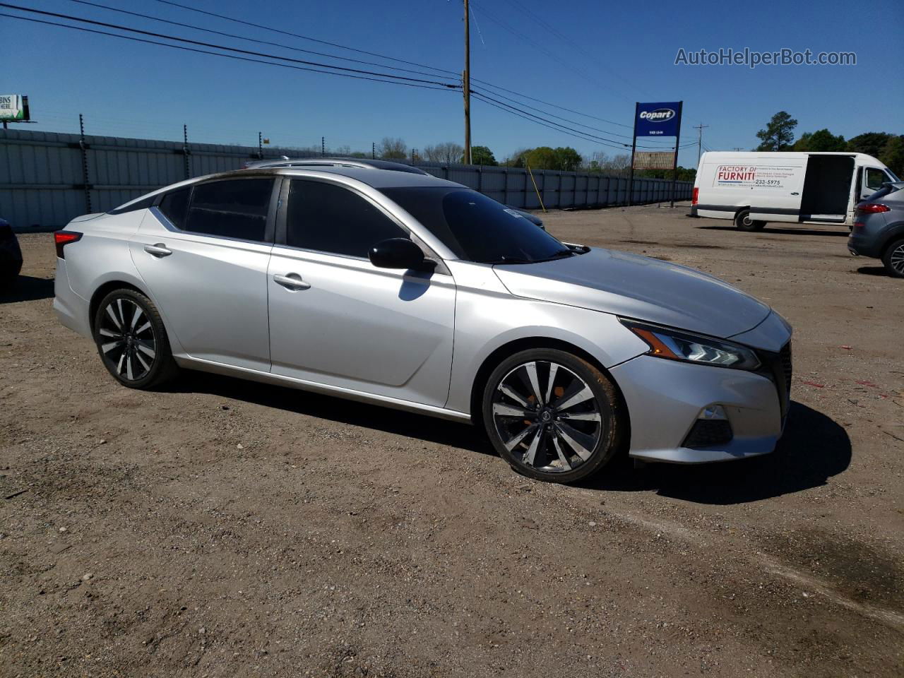 2019 Nissan Altima Sr Silver vin: 1N4BL4CV6KC169087