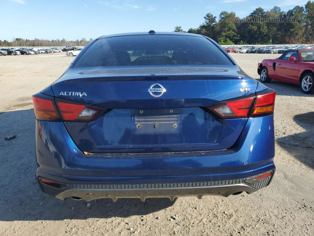 2019 Nissan Altima Sr Blue vin: 1N4BL4CV6KC171731