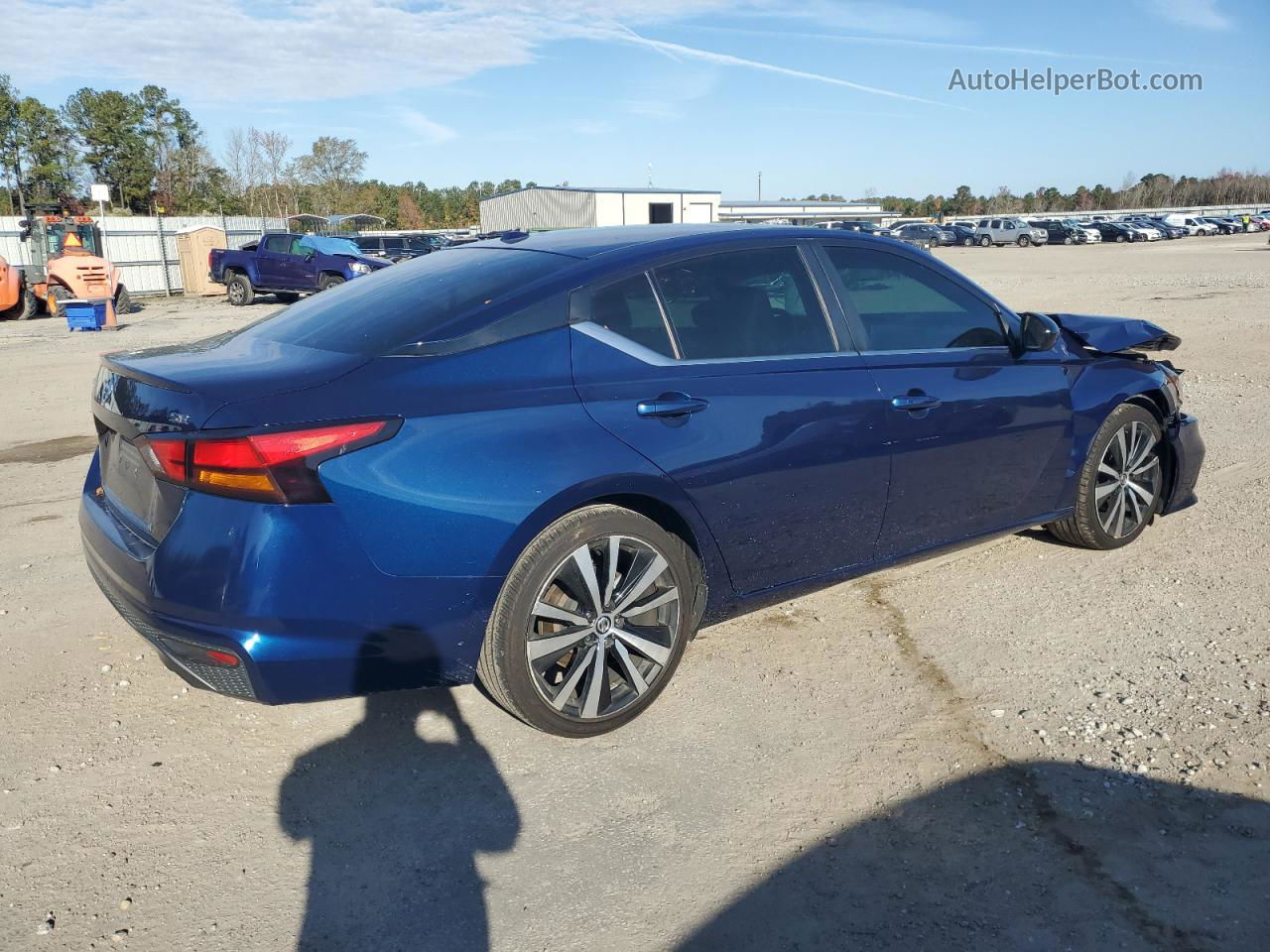 2019 Nissan Altima Sr Blue vin: 1N4BL4CV6KC171731