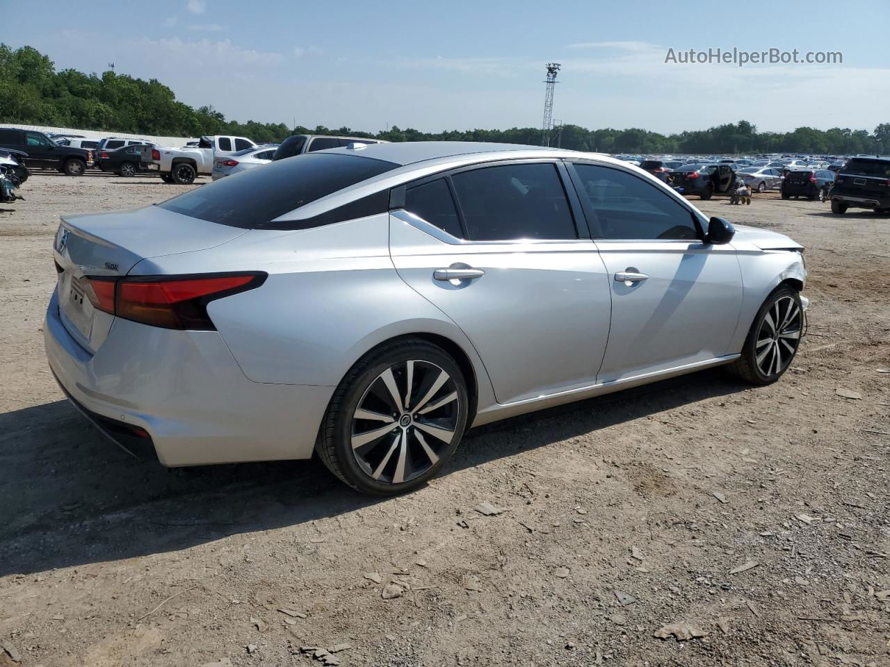 2020 Nissan Altima Sr Silver vin: 1N4BL4CV6LC142747