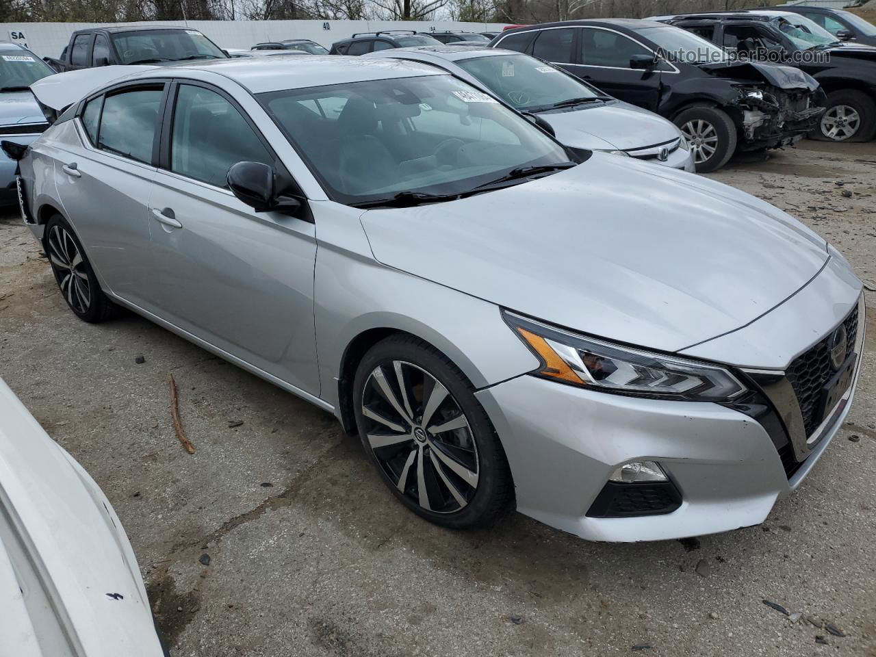 2020 Nissan Altima Sr Silver vin: 1N4BL4CV6LC171780