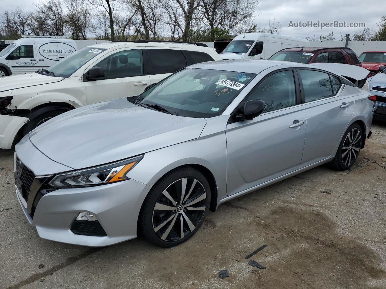 2020 Nissan Altima Sr Silver vin: 1N4BL4CV6LC171780