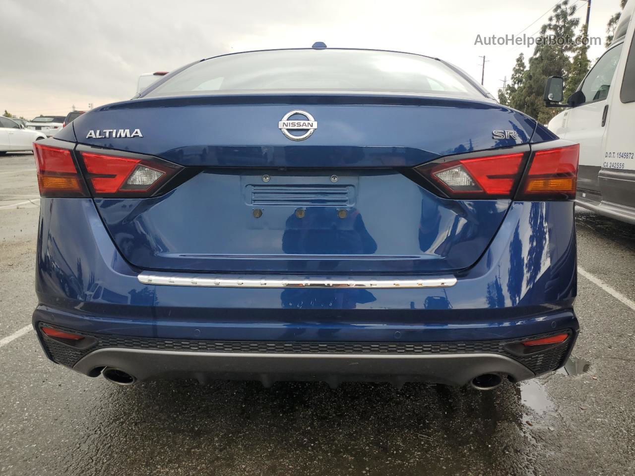 2020 Nissan Altima Sr Blue vin: 1N4BL4CV6LC195531