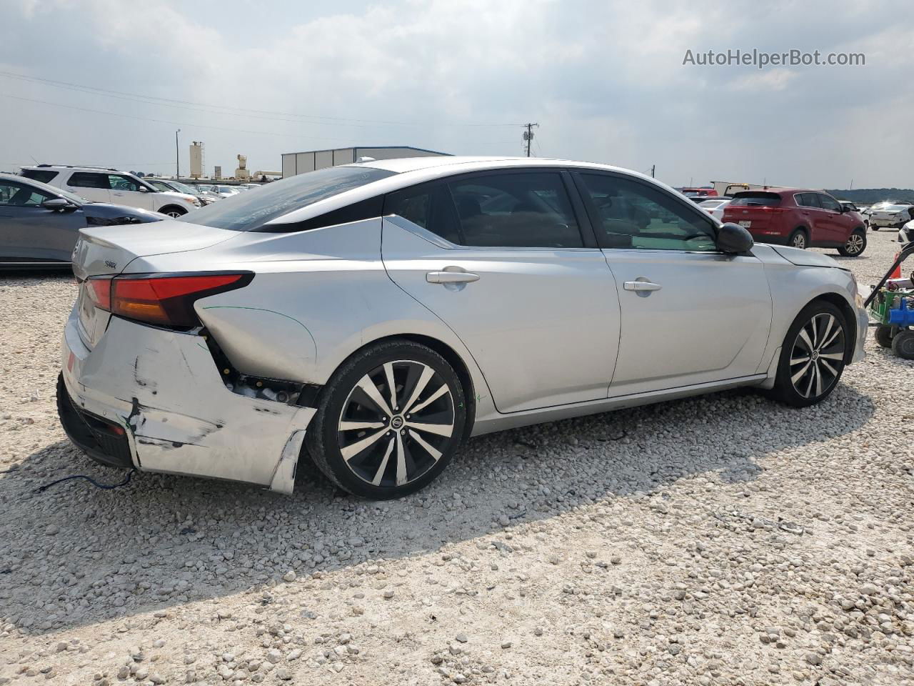 2020 Nissan Altima Sr Silver vin: 1N4BL4CV6LC228012