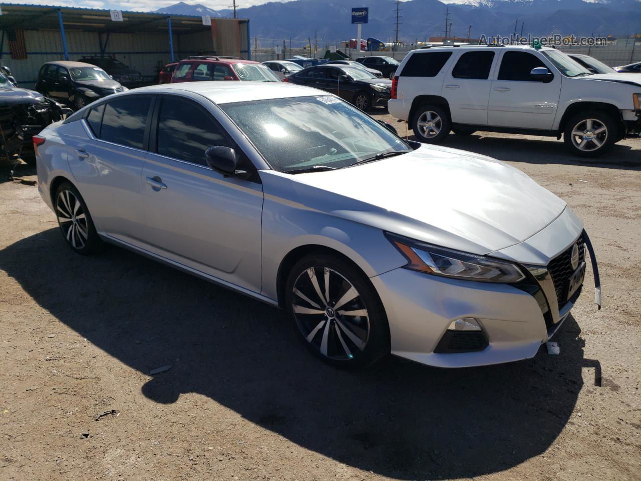 2021 Nissan Altima Sr Silver vin: 1N4BL4CV6MN309419