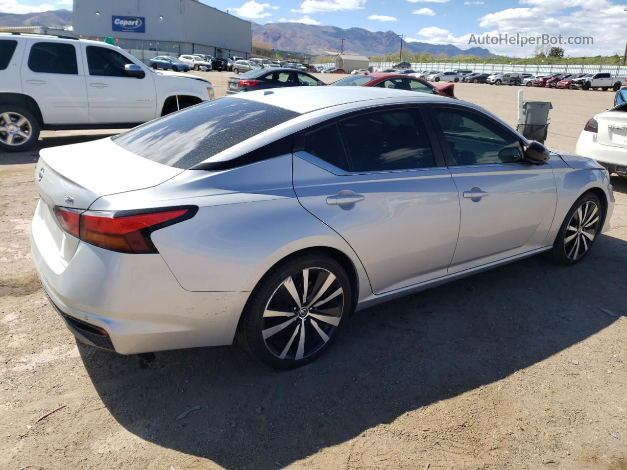 2021 Nissan Altima Sr Silver vin: 1N4BL4CV6MN309419