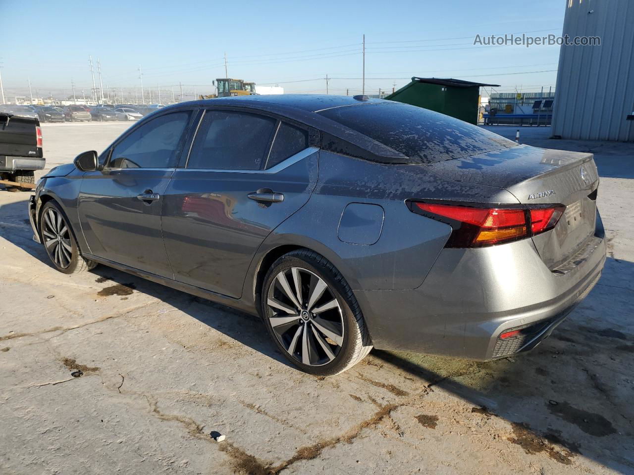 2021 Nissan Altima Sr Silver vin: 1N4BL4CV6MN367403