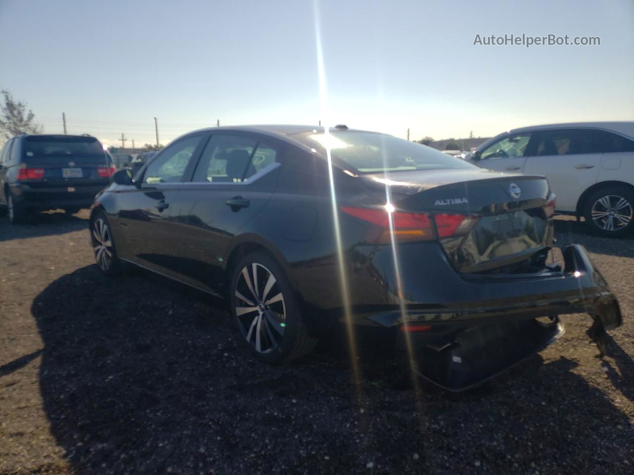 2021 Nissan Altima Sr Black vin: 1N4BL4CV6MN416096