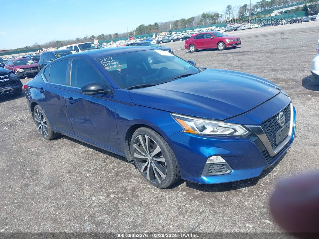 2019 Nissan Altima 2.5 Sr Blue vin: 1N4BL4CV7KC117936