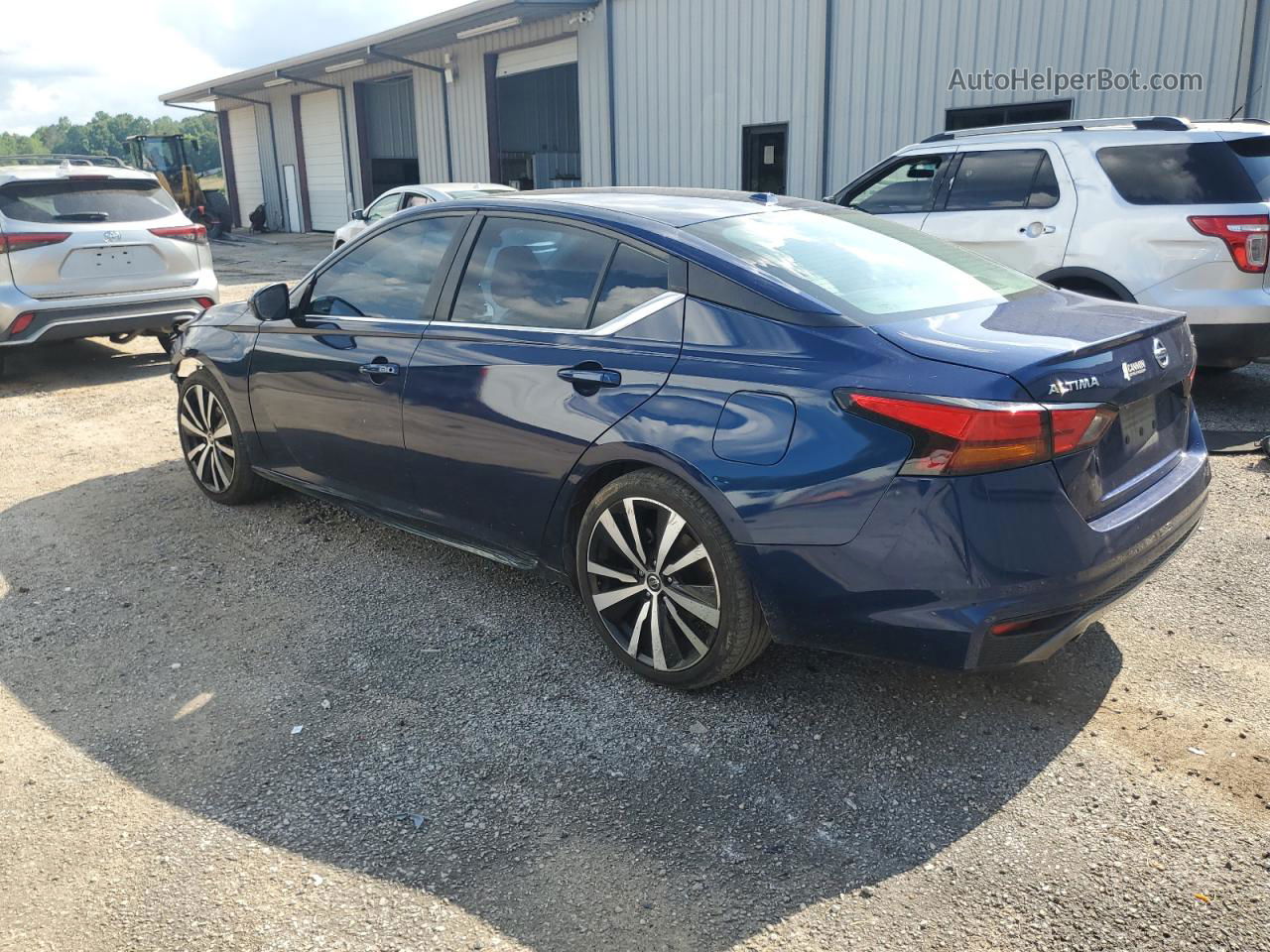 2019 Nissan Altima Sr Blue vin: 1N4BL4CV7KC134770