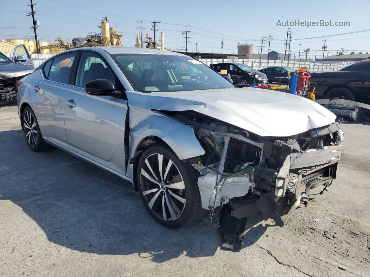 2019 Nissan Altima Sr Серебряный vin: 1N4BL4CV7KN318210