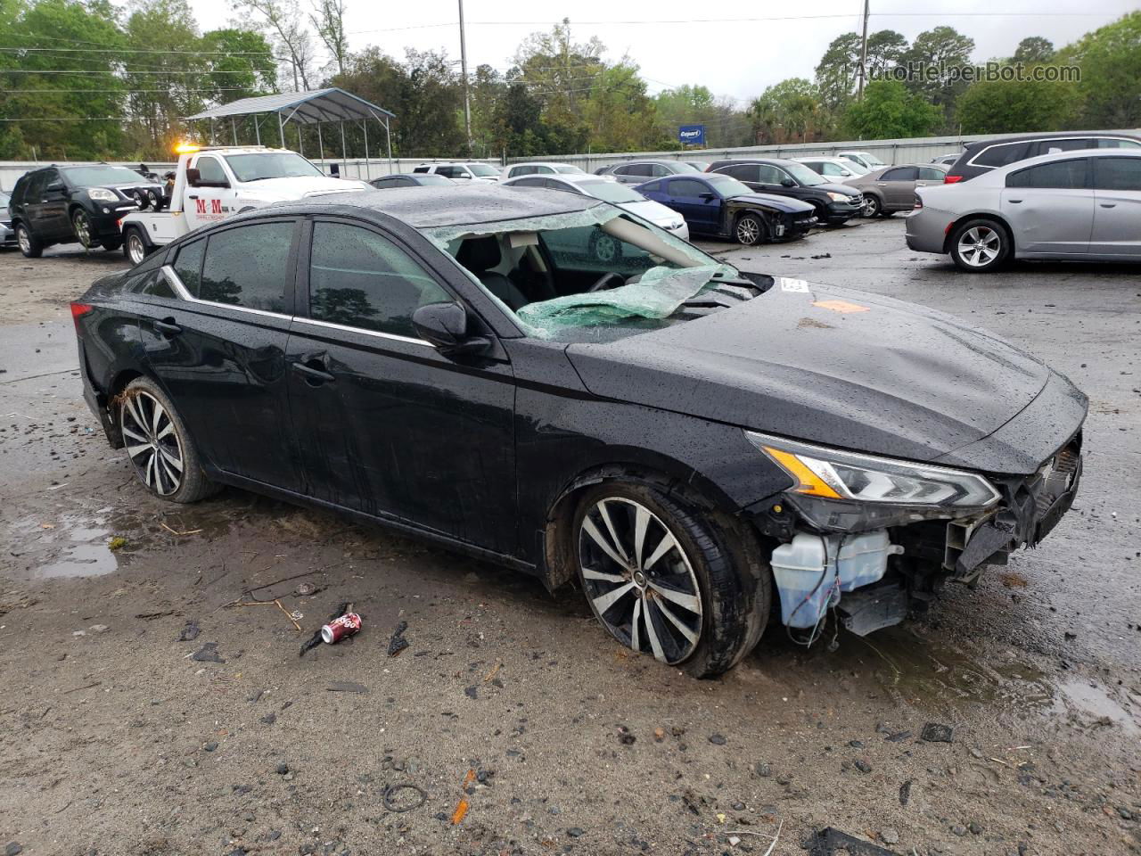 2019 Nissan Altima Sr Black vin: 1N4BL4CV7KN327859