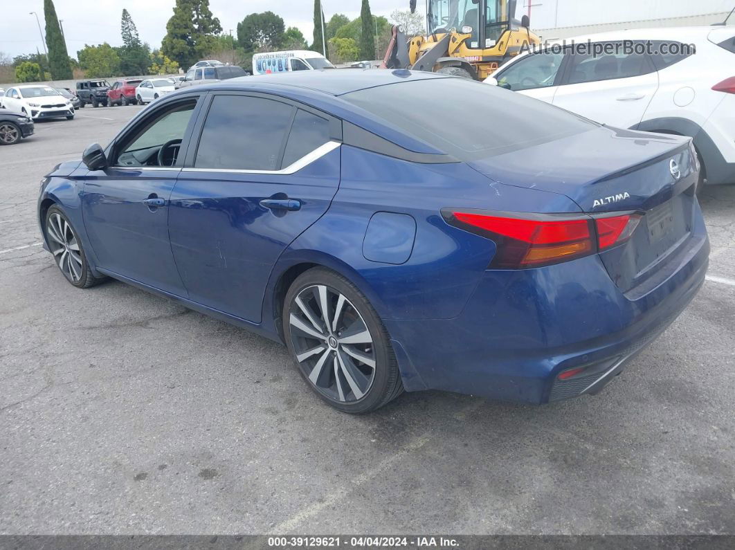 2020 Nissan Altima Sr Fwd Blue vin: 1N4BL4CV7LC132941