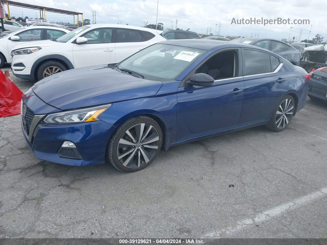 2020 Nissan Altima Sr Fwd Blue vin: 1N4BL4CV7LC132941