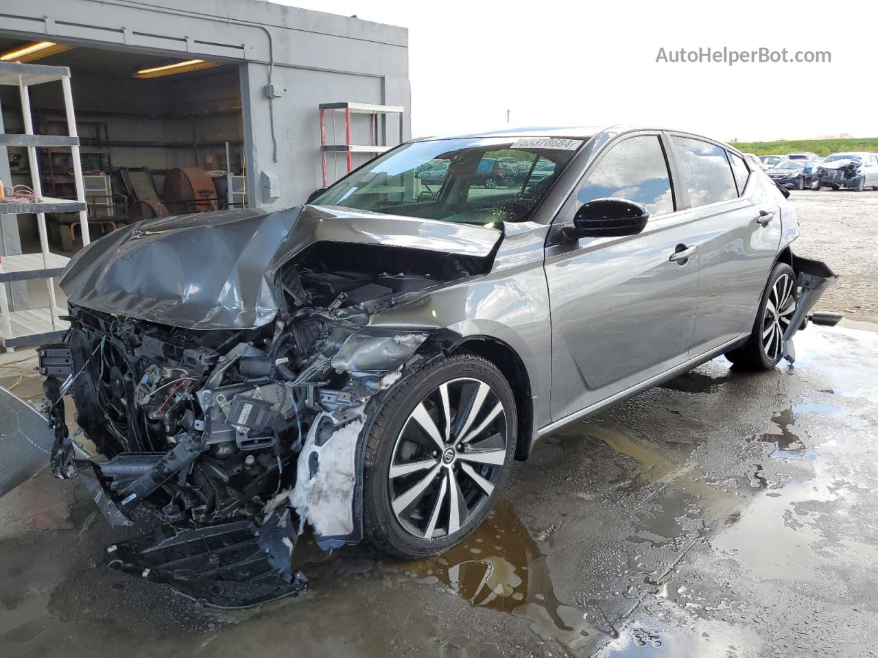 2020 Nissan Altima Sr Gray vin: 1N4BL4CV7LC281673